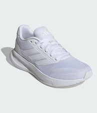 ADIDAS Runfalcon 5 Running Shoe: Triple White IH7757 : 8 Men's: NIB 