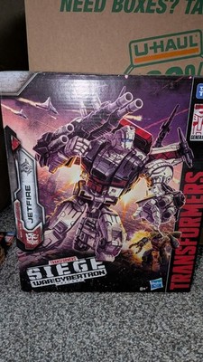 Hasbro Transformers Siege Jetfire  loose with box 