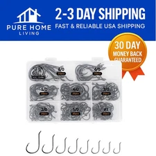 150pcs  Saltwater Circle Hooks - Versatile Fishing Tackle for All Anglers