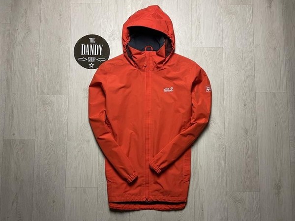 Men Jack Wolfskin Jacket Orange Polyester 44 / XXL