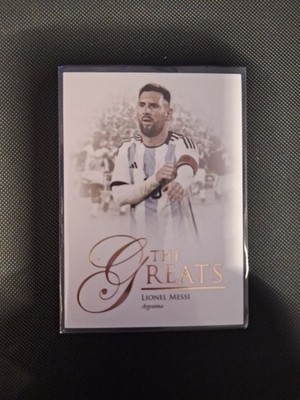 2023-24 Futera Unique World Football - The Greats Lionel Messi 