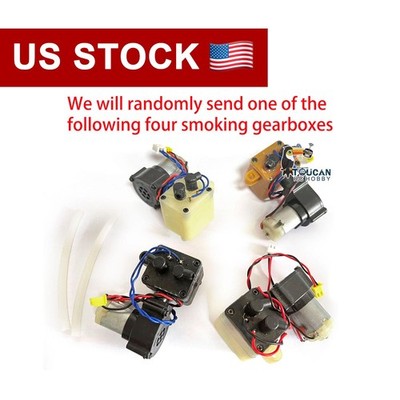 Heng Long 1/16 RC Tank Spare Parts TK6.0 7.0 7.1 Plastic Gearbox & Smoke Unit