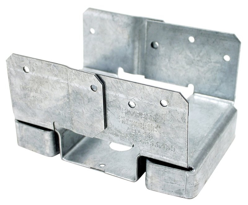 Simpson Strong-Tie Post Base Zmax 3-9/16"W X 5-3/16" L 14 Ga