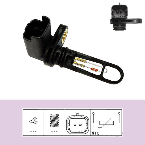 Intake Air Temperature Sensor for Ford Ranger PX 2.2L 2011-15 Diesel P4AT Turbo - Picture 3 of 11