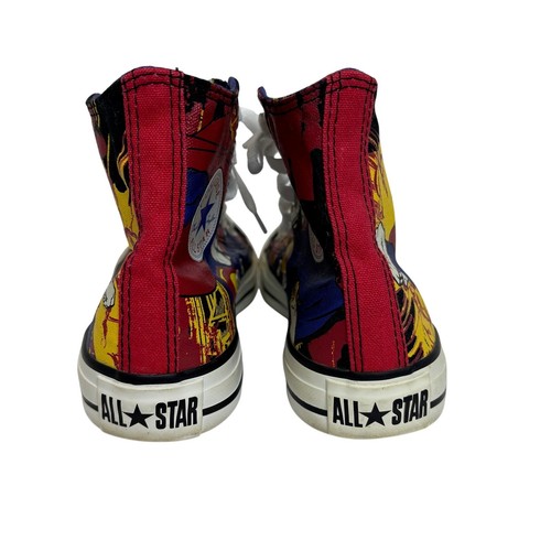 Converse X DC Comics Superman Chuck Taylor All Star High Top Sneakers - Youth 4 - 第 6/10 張圖片