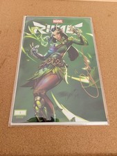 RIVALS #1 J SCOTT CAMPBELL MANTIS VARIANT Signed Gold Ink w/ COA! SEALED MARVEL