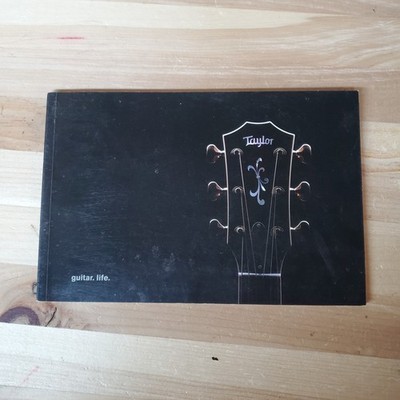 TAYLOR GUITARS CATALOG 2008 - ORIGINAL 83-page glossy color beautiful booklet