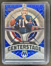 2022 Panini Mosaic Phil Simms Centerstage Mosaic Blue #/99 Giants