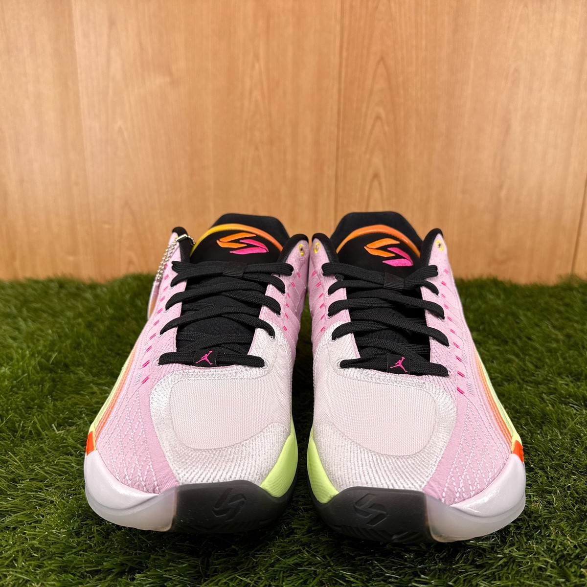 Jordan Luka 4 Pink Yellow IB7903-600 Men’s US 11.5 New Without Box Jordan Luka 4 Gone Fishing Sneakers Pink Yellow IB7903-600  main image 4