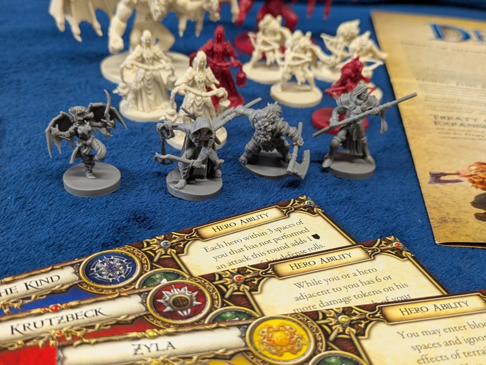 FFG Descent 2. Edition Brettspiel Treaty of Champions Erweiterung KOMPLETT - Bild 2 von 4