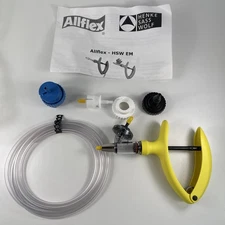 Allflex HSW EM Syringe 5EM Fixed Dose UBA Bottle Mount Top Syringe Auto Self Ref