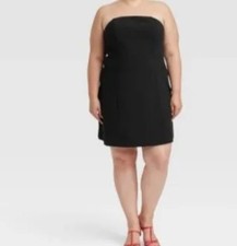 A New Day Women's A-Line Mini  Party Dress size 17 Black