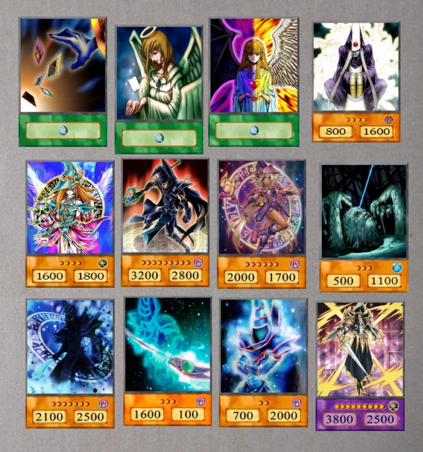 Yu-Gi-Ho Cards Anime Style - Deck Faran Atem - Dark Magician 72 Cards |  eBay