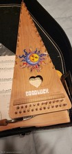 The Luthier's Staff Bowed Psaltery Natural Birch Top with Case Accessories