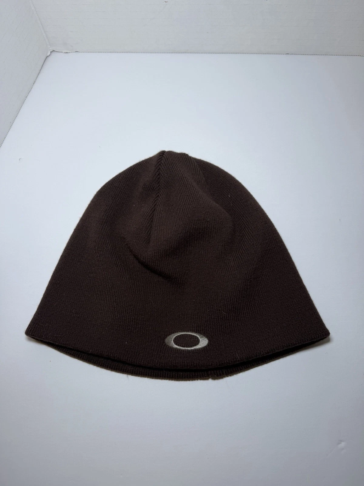 Vintage Y2K Brown Oakley Tactical Beanie Brown Skull Cap