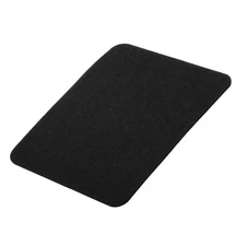 Mouse Pad, Felt Double-Sided Soft | Writing Mat (Black, 13.58x12.6 Inch)