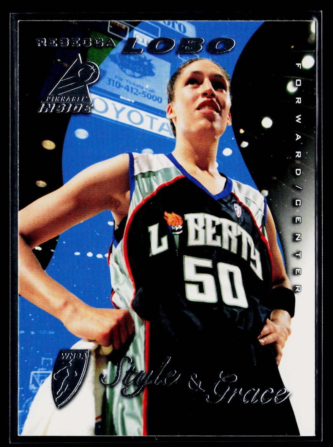1997 Pinnacle Inside WNBA #80 Rebecca Lobo