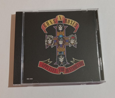 Guns N' Roses Appetite For Destruction Cd 1987 Explicit Geffen AC/DC Kix