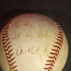 Don Mattingly Signed Official American League Baseball Bobby Brown Vintage...
