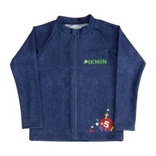 Airin Bandai Pikmin Boys' Rash Guard Swimsuit Solid Color 120cm Navy 572from JP