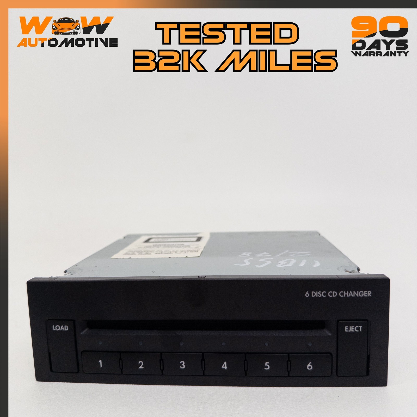 04-13 BENTLEY CONTINENTAL SUPERSPORTS AUDIO 6 DISC CD CHANGER PLAYER OEM
