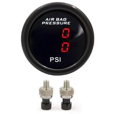 Dual Red Display Air Suspension Gauge Air Ride Air Pressure Gauge 2inch 0-220... Dual Red Display Air Suspension Gauge Air Ride Air Pressure Gauge 2inch 0-220...