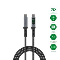 4Smarts USB4 Kabel Digitcord Enterprise 240W 1,5M, Schwarz