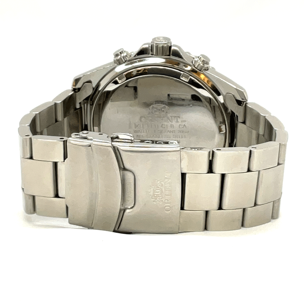 Used] Orient Diver Chrono Quartz Watch TT11-C1-B Silver