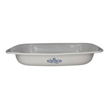 Vtg Corning Ware Blue Cornflower P-21 Rectang...