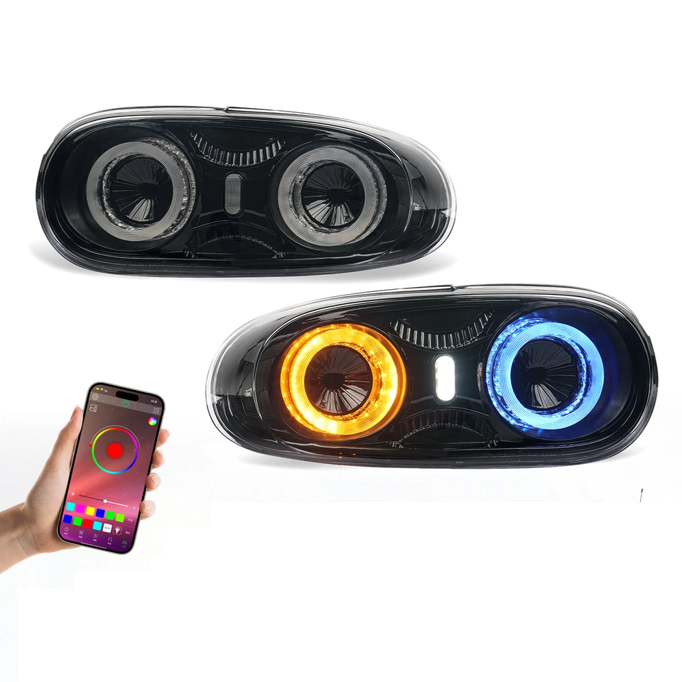 LED Tail Lights For 2009-2015 Mazda MX-5 Miata NC2/NC3 w/Start Up Animation Pair Foto 3 de 4