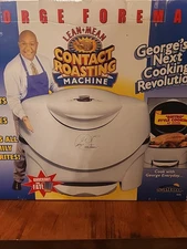George Foreman Contact Roasting Machine New Open Box