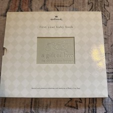 Hallmark A Gift Of Love, The Story Of Your First Year - First Year Baby Book New