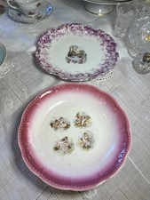 Austrian Cherub And Mulberry Plates