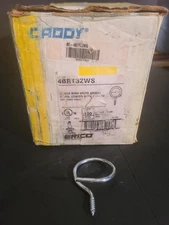 (BOX OF 100) 4BRT32WS NVENT CADDY Erico 2" Bridle Ring Steel Electrogalvanized