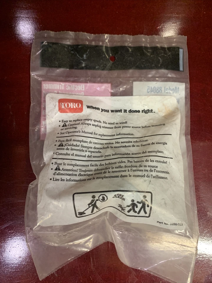 TORO OEM 0.065 x 10'  trimmer Spool 88045 Fits 51241 51460 - Image 4 of 4