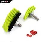 New Dirt Bike Nylon Rim Lock Sets 1.6 & 2.15 Width With Alu Cover And Washer Red