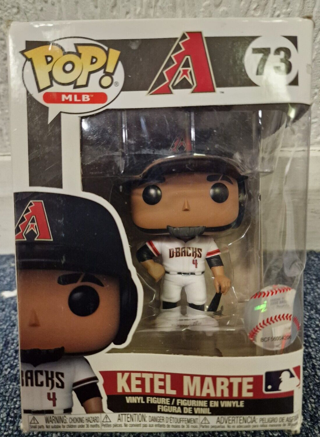 Funko Pop MLB Arizona Diamondback Ketel Marte #73