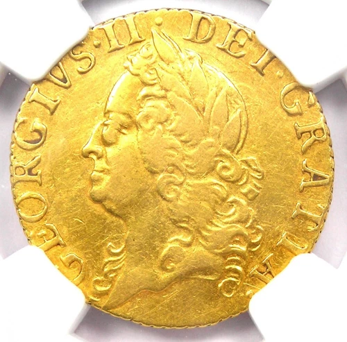 1756 Britain England George II Gold 1/2 Guinea Coin 1/2G - Certified NGC XF45 EF