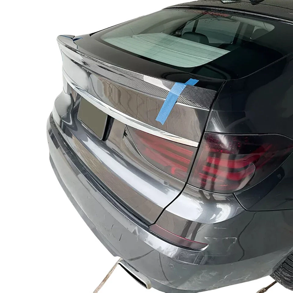 Alerón trasero de fibra de carbono real para BMW Serie 5 F07 535i GT 2010-2013 Foto 2 de 4