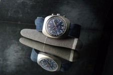 CAMIF Vintage Swiss Acier Inoxydable Chronographe Montre Valjoux 7734 Excès 40MM