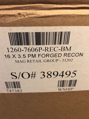 Performance Machine Forged Recon Contrast Cut Wheel With ABS 16x3.5 - Picture 3 of 3