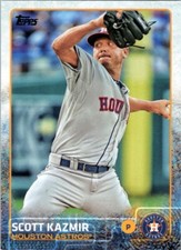 2015 Topps Update #US394 Scott Kazmir Houston Astros