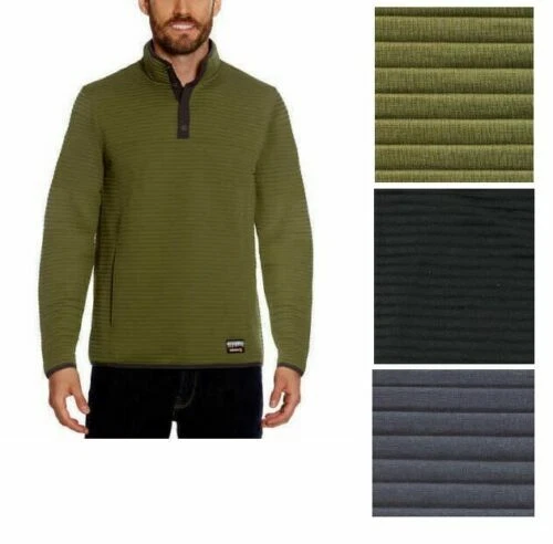 Gerry Men s Ottoman Snap Front Pullover eBay