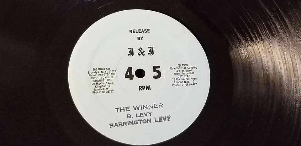RARE -BARRINGTON LEVY - HELP ME JAH DEEP ROOTS /REGGAE 12" CHANNEL ONE 1980 Foto 2 de 2