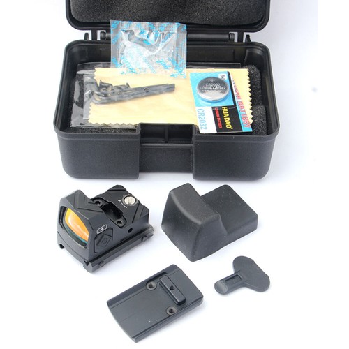 Mini Reflex Red Dot Sight Optic Sight Shake Awake 2 MOA for Rifle Pistol Glock - Picture 7 of 13