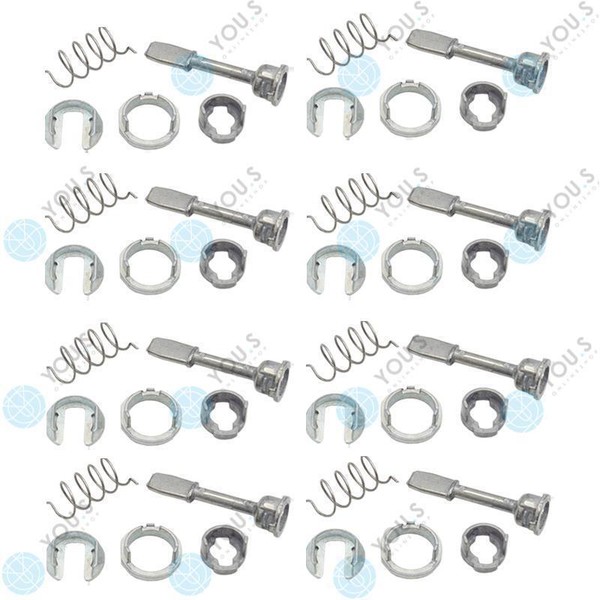 8 X You.S Reparatursatz TüRschloss Vorne Links / Rechts FüR VW Lupo (6X1, 6E1)-image