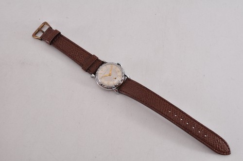 ZENITH Small Seconds Manual Wind Analog Silver Gold Hand Vintage Watch 3031 - Picture 9 of 13
