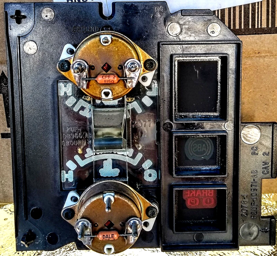 Medidores de presión de aceite PSI y temperatura del agua 89-94 Ford Bronco II Explorer Ranger Foto 2 de 4