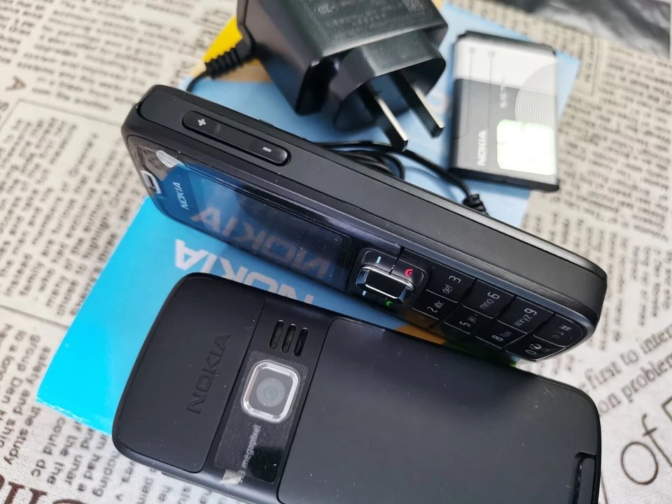 Nokia 3110 Classic Handy Schwarz – Mit Bluetooth, Radio, MP3, 1,3 MP Kamera