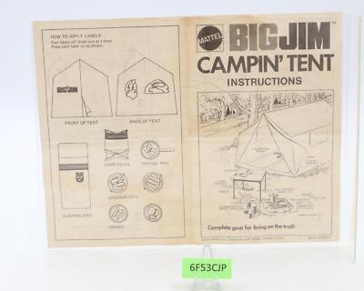 TENUE EXPLORATEUR BIG jim mattel très bon état (collection) EUR 25,00
